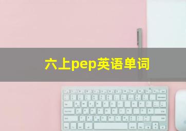 六上pep英语单词