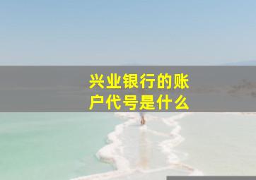 兴业银行的账户代号是什么