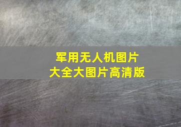 军用无人机图片大全大图片高清版