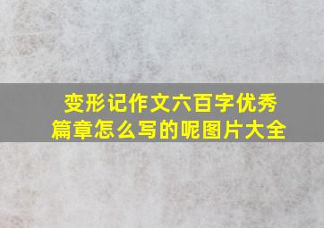 变形记作文六百字优秀篇章怎么写的呢图片大全