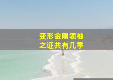 变形金刚领袖之证共有几季