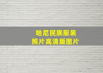 哈尼民族服装照片高清版图片