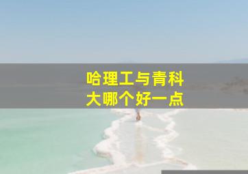 哈理工与青科大哪个好一点