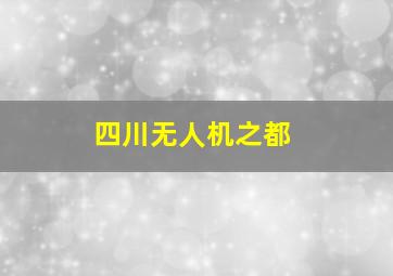 四川无人机之都