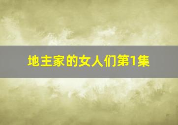 地主家的女人们第1集