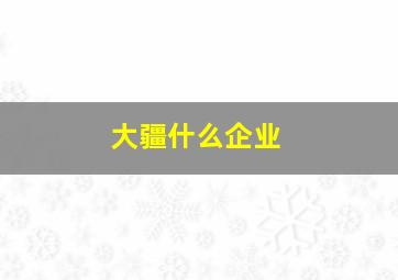 大疆什么企业