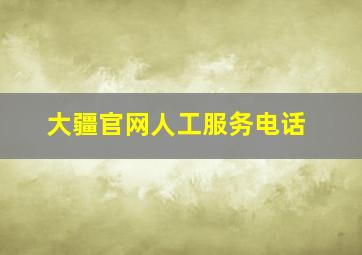 大疆官网人工服务电话