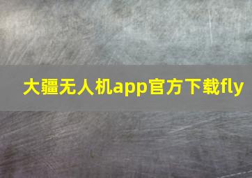 大疆无人机app官方下载fly