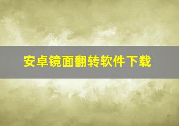 安卓镜面翻转软件下载