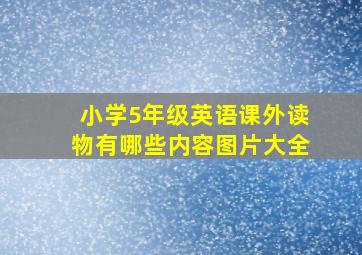 小学5年级英语课外读物有哪些内容图片大全