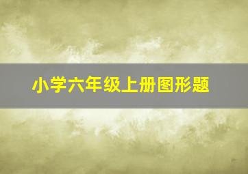 小学六年级上册图形题