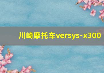 川崎摩托车versys-x300