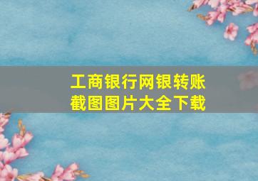 工商银行网银转账截图图片大全下载