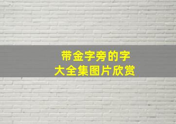 带金字旁的字大全集图片欣赏