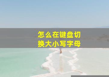 怎么在键盘切换大小写字母