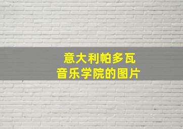 意大利帕多瓦音乐学院的图片