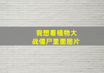 我想看植物大战僵尸里面图片