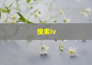 搜索iv