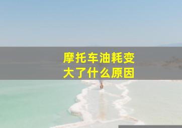 摩托车油耗变大了什么原因