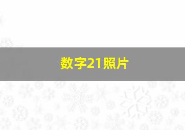 数字21照片