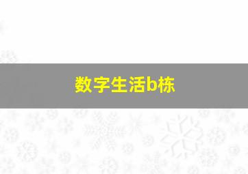 数字生活b栋