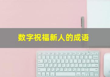 数字祝福新人的成语