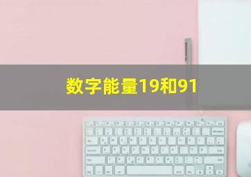 数字能量19和91