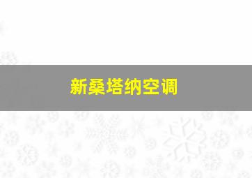 新桑塔纳空调