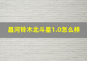 昌河铃木北斗星1.0怎么样