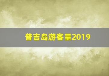 普吉岛游客量2019