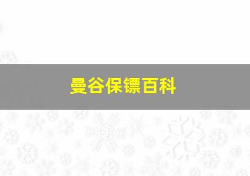 曼谷保镖百科