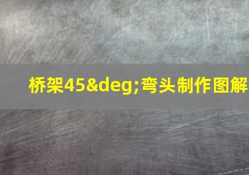 桥架45°弯头制作图解