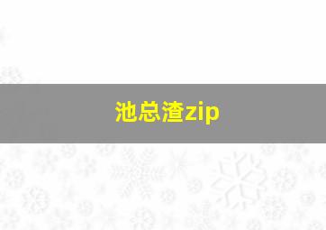 池总渣zip