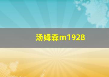 汤姆森m1928