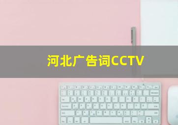 河北广告词CCTV