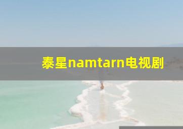 泰星namtarn电视剧