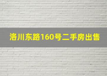 洛川东路160号二手房出售