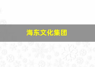 海东文化集团