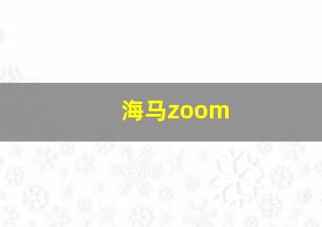 海马zoom