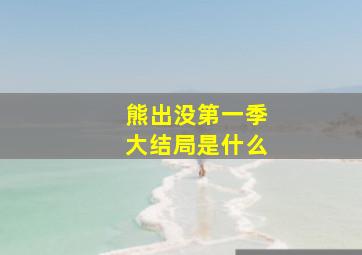 熊出没第一季大结局是什么