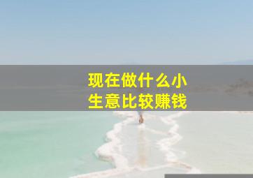 现在做什么小生意比较赚钱