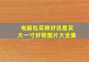 电脑包买刚好还是买大一寸好呢图片大全集