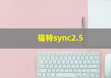 福特sync2.5