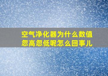 空气净化器为什么数值忽高忽低呢怎么回事儿