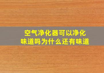 空气净化器可以净化味道吗为什么还有味道