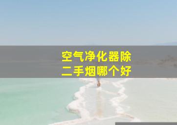 空气净化器除二手烟哪个好