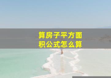 算房子平方面积公式怎么算