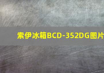 索伊冰箱BCD-352DG图片