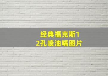 经典福克斯12孔喷油嘴图片