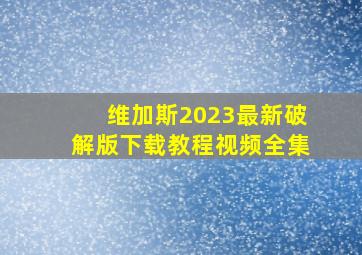 维加斯2023最新破解版下载教程视频全集